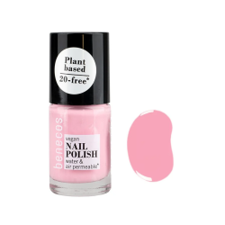 Benecos, Happy Nails Nail Polish, Cotton Candy Light PIink, 5 Ml