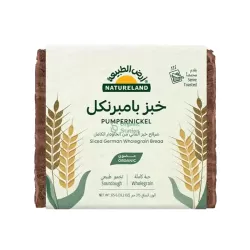 Natureland, Organic Pumpernickel Bread, 375g