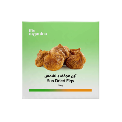 Lily Organics, Dried Turkish figs, 350g