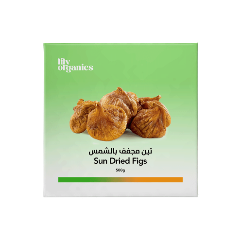 Lily Organics, Dried Turkish figs, 350g