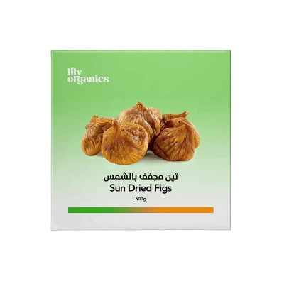 Lily Organics, Dried Turkish figs, 350g