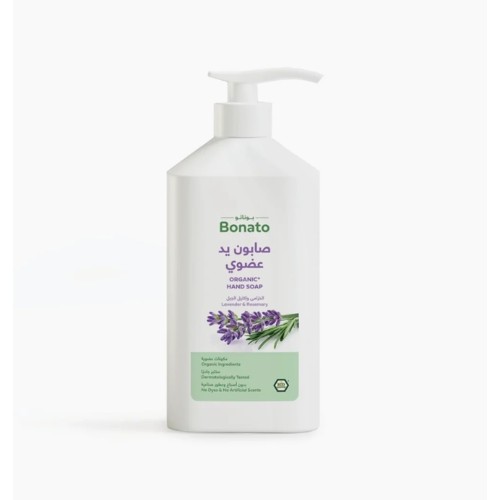 Bonato, Organic Liquid Hand Soap , Lavender, Rosemary, 500ML