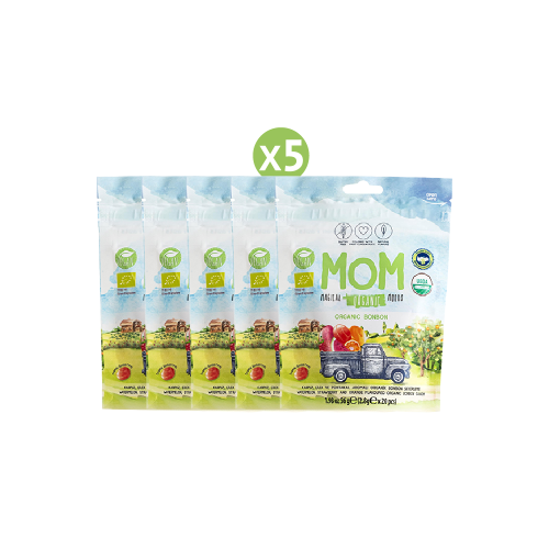 Mom, Organic Bonbon, 5-Piece Pack Mom, Organic Bonbon, 5-Piece Pack