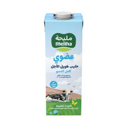 Meliha, Organic Long Life Milk Full Fat, 1 Litre