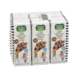 Meliha, Organic UHT Chocolate Milk, 6x180ml