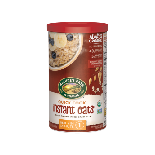 Natures Path, Hot Oatmeal, Quick Organic Oats, 510g