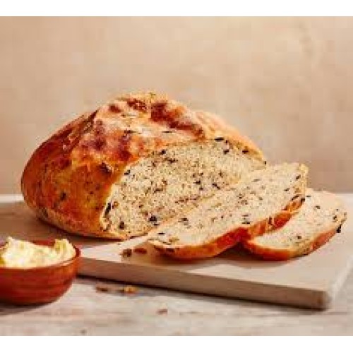 Broken breads, Olive bread