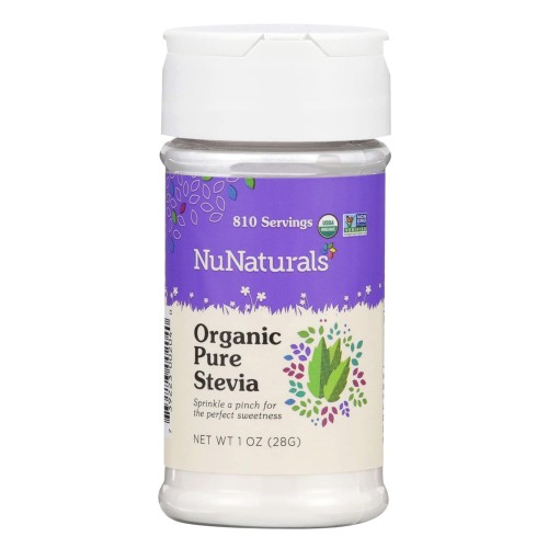 NuNaturals, Pure Stevia Powder, 28g