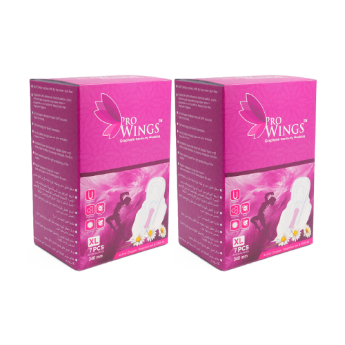 ProWings, Antibacerial Pads, XL, 7pcs , 2 For A Deal ProWings, Antibacerial Pads, XL, 7pcs , 2 For A Deal