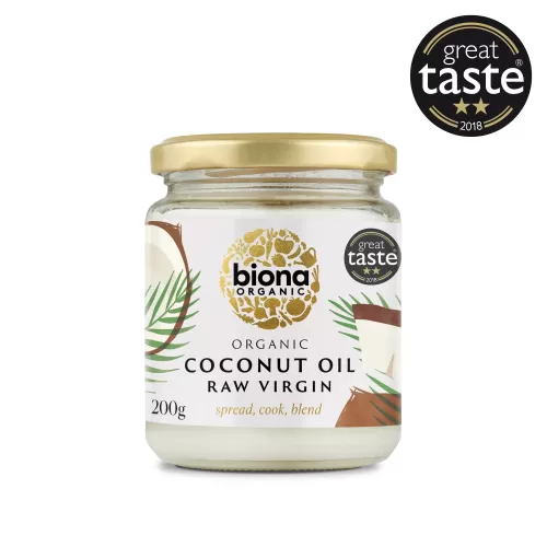 Biona Organic, organic coconut oil, 200g