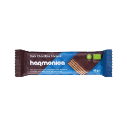 HRM , Chocolate Coated Wafer w Coconut , 40g