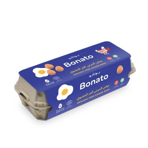 Natureland , Bonato Organic Free Range Eggs , 10 Pcs