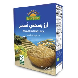 Natureland , Brown Basmati Rice , 1Kg