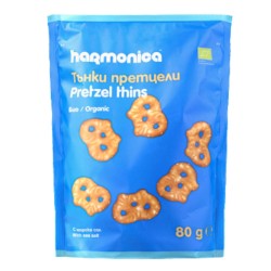 HRM , Pretzel Thins , w sea salt , 80g