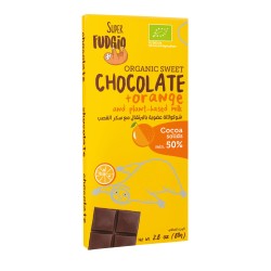 Super Fudgio , Chocolate with Orange , 80g