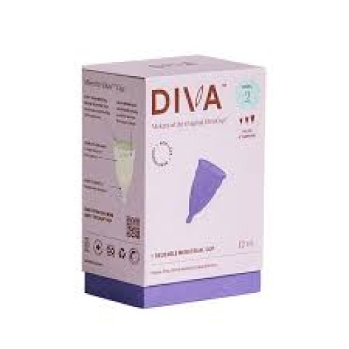 Diva cup, Menstrual Cup, Model 2, 1pc