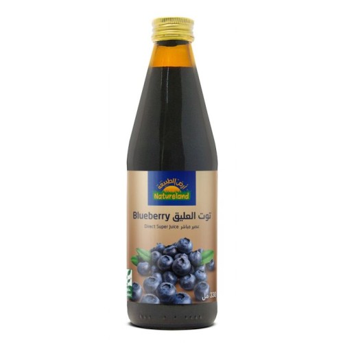 Natureland , Blueberry , Direct super juice , 330ml