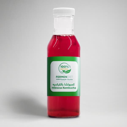 Fermendiet, Hibiscus Kombucha, 350ml