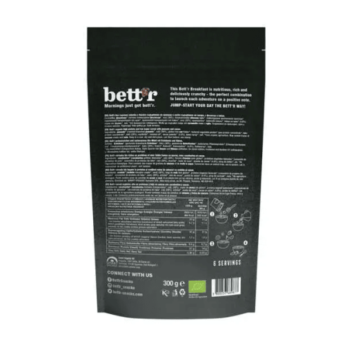 Bettr, Granola Peanut Cacao Protein,  300g