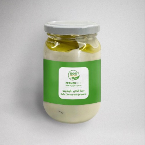 FermenDiet, Kefir cheese with Jalapeno , 320ml