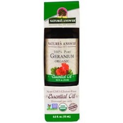 Natures Answer, Geranium Organic Essential Oil,  (15 ml)