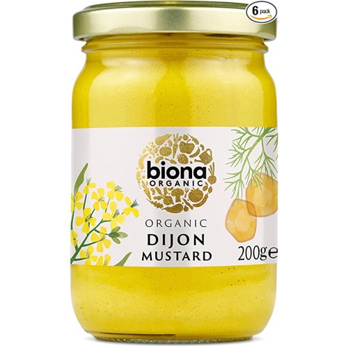 Biona, Dijon Mustard, 200g