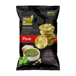 Riceup, Brown rice chips, pesto, 60g