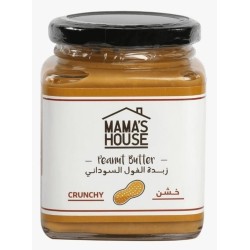 Mamas House, Peanut butter, crunchy, 300g