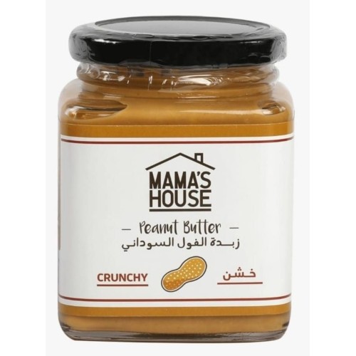 Mamas House, Peanut butter, crunchy, 300g