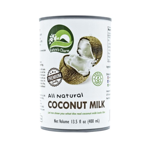 Natures Charm, ALL NATURAL COCONUT MILK , 400G