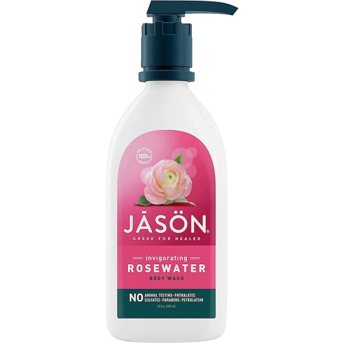 Jason, Natural Body Wash,Rosewater , 887ml