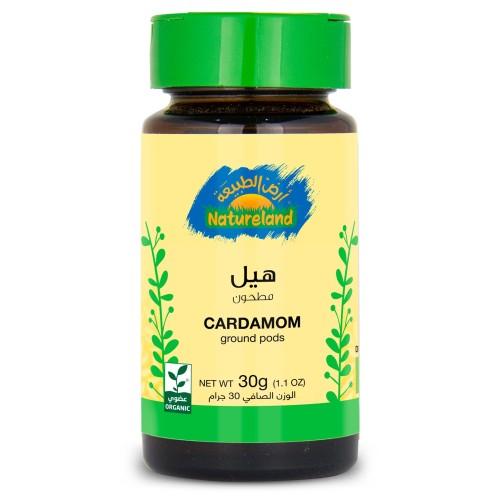 Natureland,Cardamom,Ground pods,30g