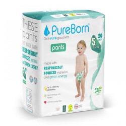 Pureborn, Organic bamboo pants, no5, 20 pcs