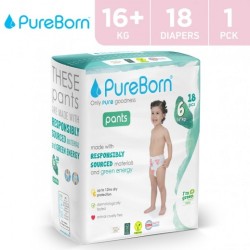 Pureborn, Organic bamboo pants, no6, 18 pcs