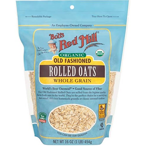 Bobs, Organic Rolled oat flakes, 907g