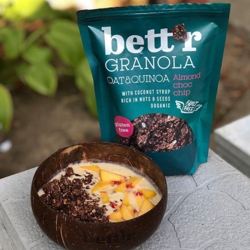 Bettr, Oat and Quinoa granola, Almond & choco chips, 300g