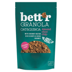 Bettr, Oat and Quinoa granola, Almond & choco chips, 300g