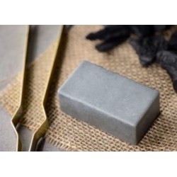 Peninsula farms, goat milk soap, activated charcoal, 85g