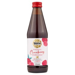 Biona,Organic Cranberry Pure Pressed Juice,330ml