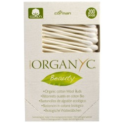 Organyc, Beauty, Organic Cotton swabs, 200 Pieces