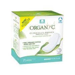 Organyc, Overnight Pads, 7 Pads