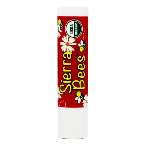 Sierra bees, organic pomegranate lip balm, 4.25g