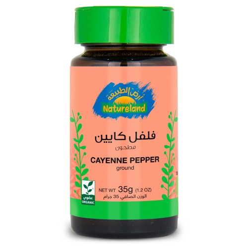 Natureland,Cayenne Pepper,Ground,35g