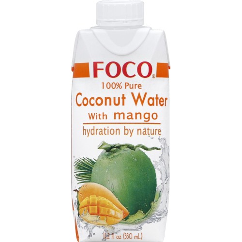 Foco,UTH coconut water,mango,330ml