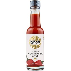 Biona, Hot pepper sauce, 140ml