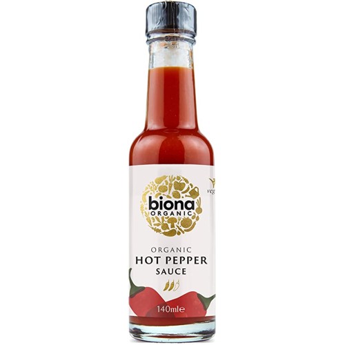 Biona, Hot pepper sauce, 140ml