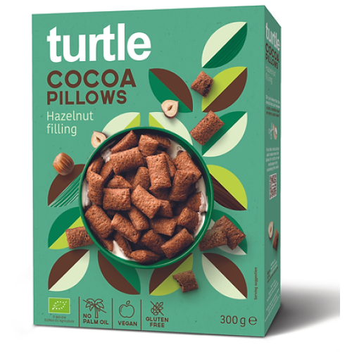 Turtle,Cocoa Pillows with Hazelnut Cream,300g