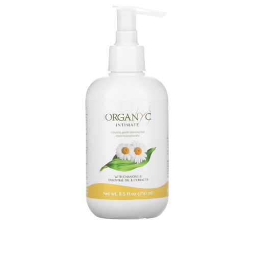 Organyc, Intimate gentle cleanser, chamomile, 250ml