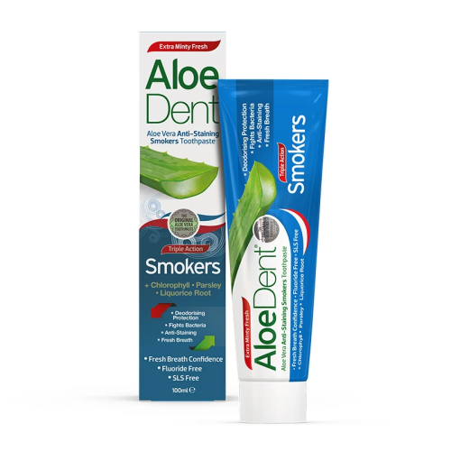 Aloe Dent , Toothpaste , Aloe Vera ,Smoker ,100 ml