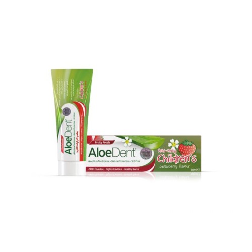 Aloe Dent , Toothpaste , Strawberry flavour , 50 ml